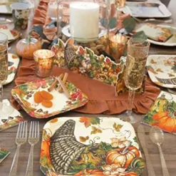 Badaboum Fl Te Champagne Plastique Paillet Or X 4