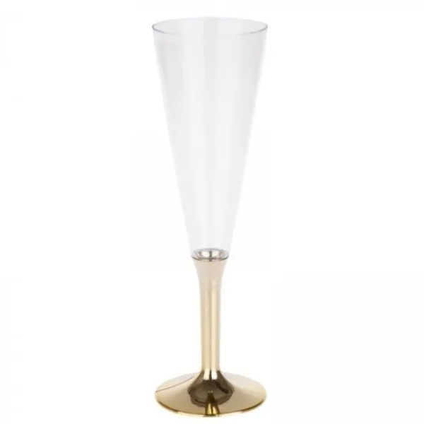 Badaboum Fl Te Champagne Plastique Or Chrome X 20 Pi Ces