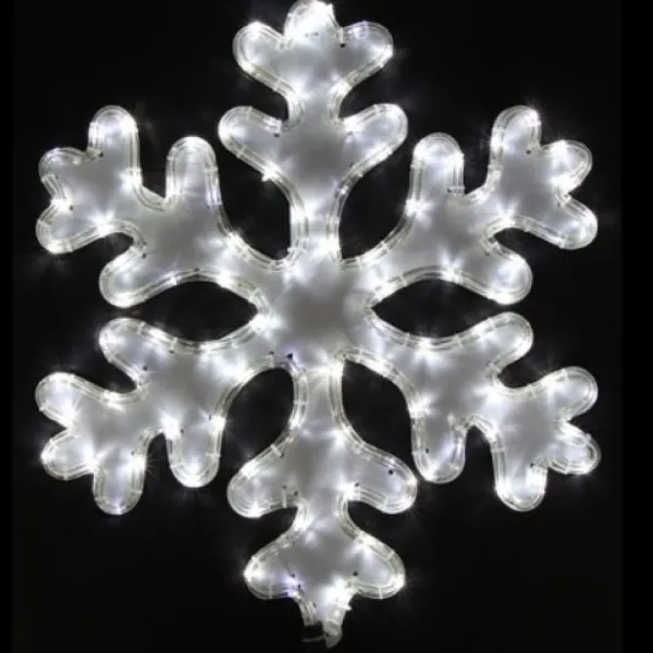 Badaboum Flocon De Neige Lumineux Blanc Froid Hot