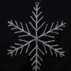 Badaboum Flocon Lumineux Solaire Blanc Clearance