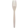 Sale Fourchette En Plastique R Utilisable Taupe X 15 Pi Ces Theme Eco-Responsable