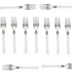 Badaboum Fourchette Mariage R Aliste Blanc X 20 Pi Ces