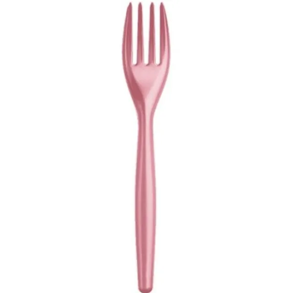 Online Fourchette Plastique R Utilisable Rose X 15 Pi Ces Theme Eco-Responsable