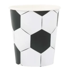 Gobelet 200 Ml Football X 8 Pi Ces Theme Deco Football