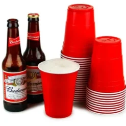 New Gobelet Americain Rouge Geant R Utilisable 50Cl X10 Pi Ces Theme Eco-Responsable