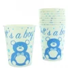 Sale Gobelet Carton Baby Shower Gar On X 10 Pi Ces Theme D Co Baby Shower