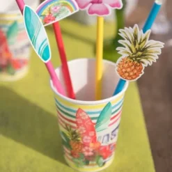 New Gobelet En Carton Aloha X 10 Pi Ces Theme Cinema