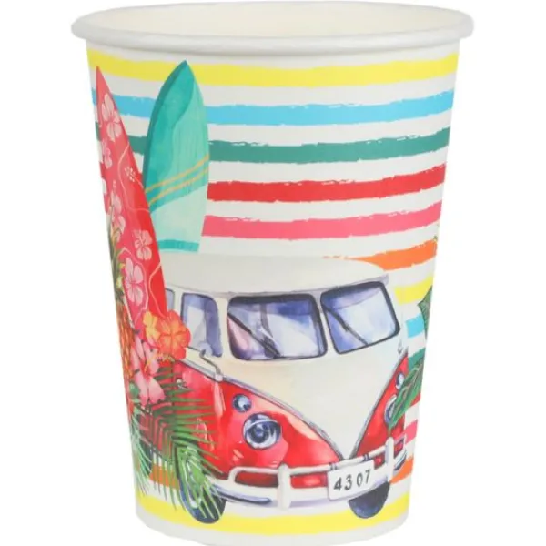 New Gobelet En Carton Aloha X 10 Pi Ces Theme Cinema