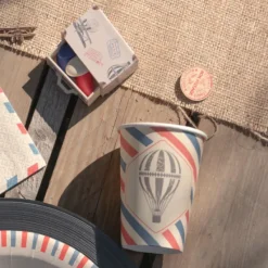 Badaboum Gobelet En Carton Bon Voyage 27Cl X10 Pi Ces