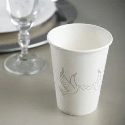 Discount Gobelet En Carton Colombe X 10 Pi Ces Theme Colombe