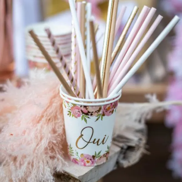 Outlet Gobelet En Carton Oui X 8 Pi Ces Theme Cinema