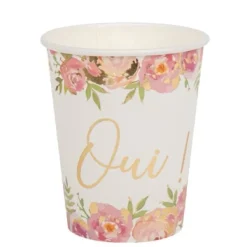 Outlet Gobelet En Carton Oui X 8 Pi Ces Theme Cinema