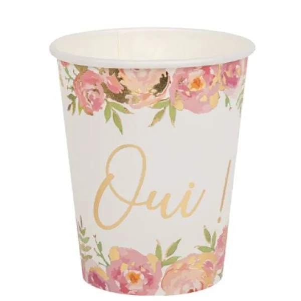 Outlet Gobelet En Carton Oui X 8 Pi Ces Theme Cinema