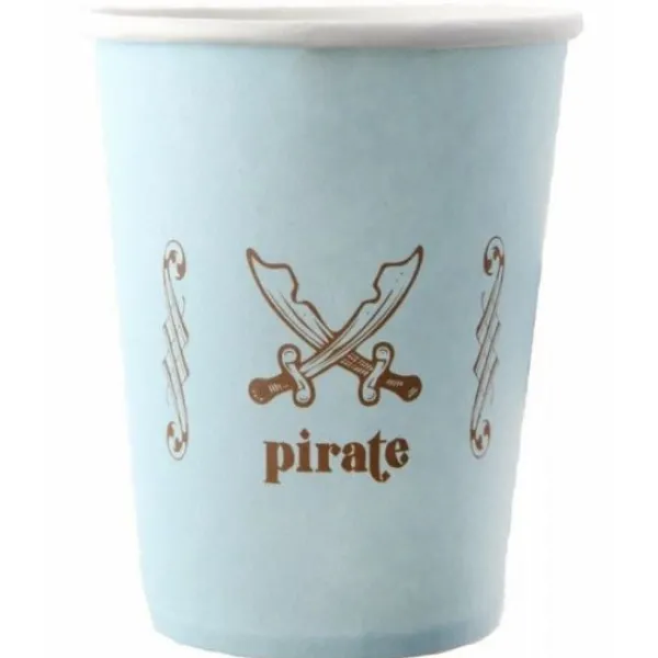 Clearance Gobelet En Carton Pirate X 6 Pi Ces Theme Deco Princesse