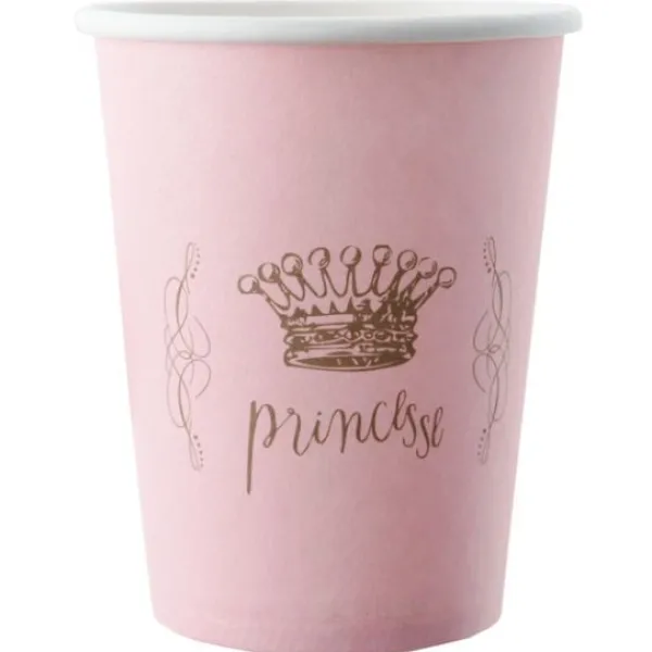 Discount Gobelet En Carton Princesse X 6 Pi Ces Theme Deco Princesse