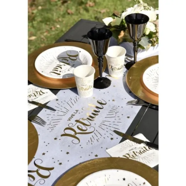 Online Gobelet En Carton Vive La Retraite X 10 Pi Ces Theme Cinema