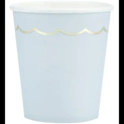 Sale Gobelet Festonn S 200 Ml Pastel Assortis X 8 Pi Ces Theme Deco Pastel