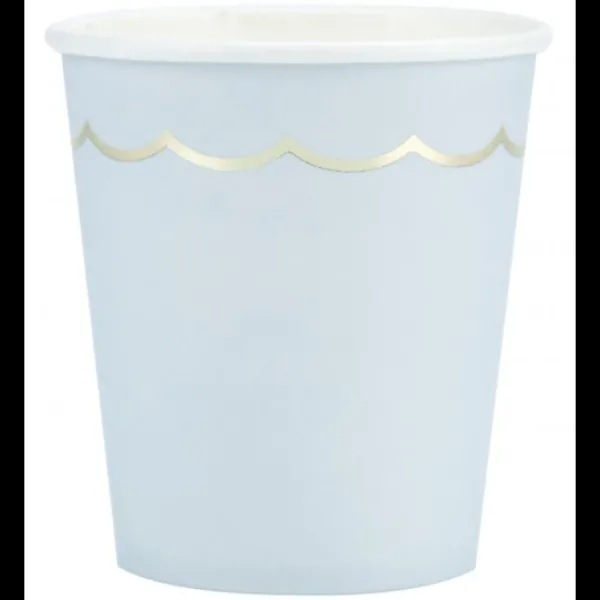 Sale Gobelet Festonn S 200 Ml Pastel Assortis X 8 Pi Ces Theme Deco Pastel