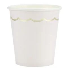 Sale Gobelet Festonn S 200 Ml Pastel Assortis X 8 Pi Ces Theme Deco Pastel