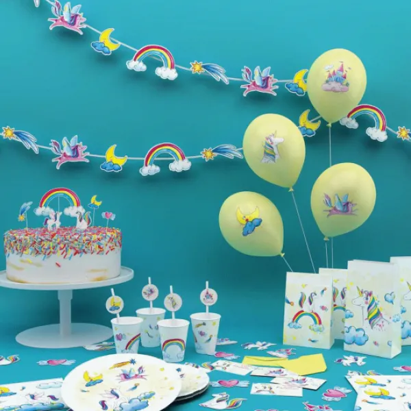 Outlet Gobelet Licornes En Carton 25Cl X8Pcs Theme Licorne