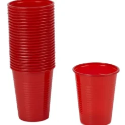 Best Gobelet Plastique Rouge R Utilisable X 30 Pi Ces Theme Eco-Responsable