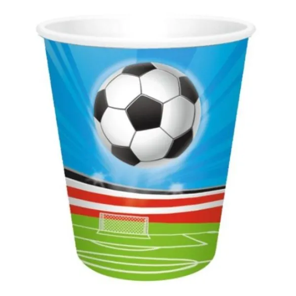 Discount Gobelets 20 Cl Foot X6Pcs Theme Deco Football