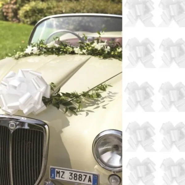 Badaboum Grand Noeud Automatique Blanc Uni Best