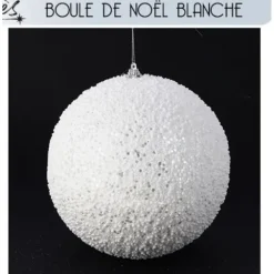 Badaboum Grande Boule De Noel Neige 15Cm Best
