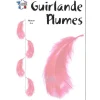 Badaboum Grande Guirlande De Plume Rose Verticale
