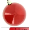 Badaboum Grosse Boule De Noel En Verre Rouge 15Cm Best
