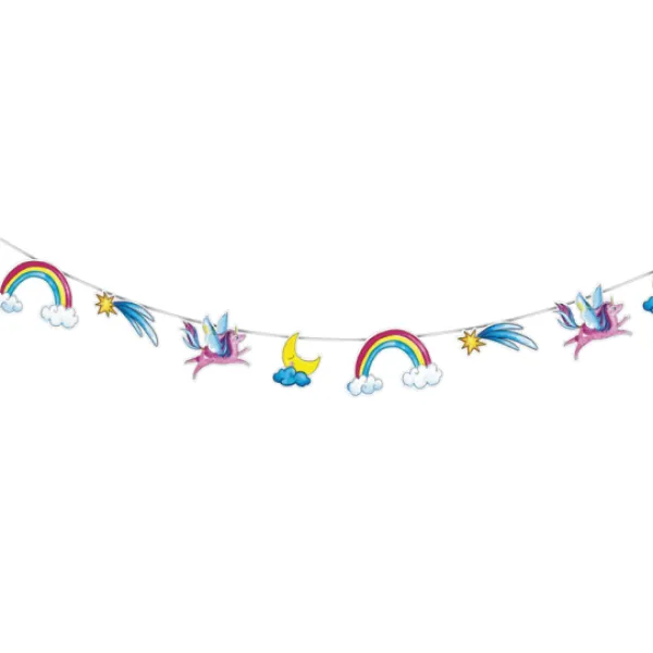 Outlet Guirlande Anniversaire Licorne 3.6M Theme Licorne
