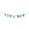 Guirlande Baby Shower Gar On Bleu Ciel Theme D Co Baby Shower