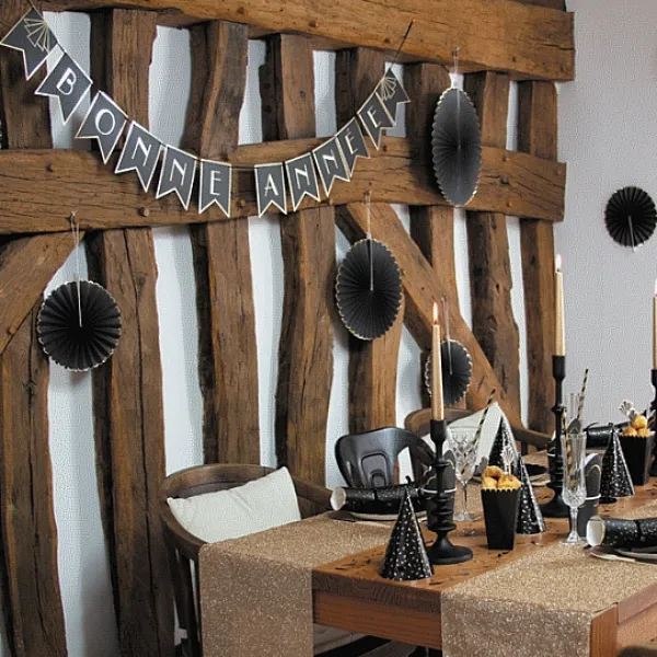 Badaboum Guirlande Bonne Ann E Avec Lettres 2M New