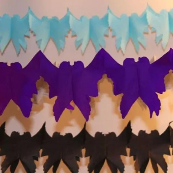 New Guirlande Colombes Suspendre Violet Theme Colombe