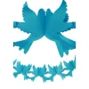 Sale Guirlande Colombes Suspendre Turquoise Theme Colombe