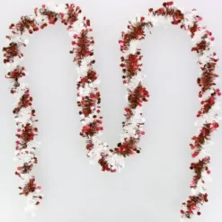 Badaboum Guirlande De Noel Blanc Et Rouge Outlet