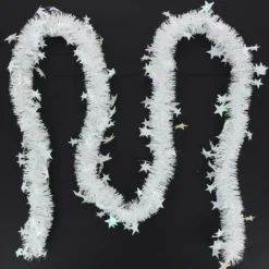 Badaboum Guirlande De Noel Etoile Blanc Sale