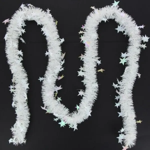 Badaboum Guirlande De Noel Etoile Blanc Sale