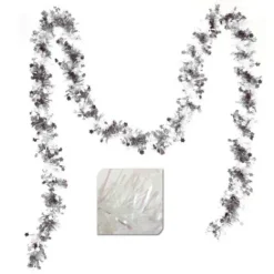 Badaboum Guirlande De Noel Etoile Blanc / Argent Best