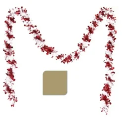 Badaboum Guirlande De Noel Etoile Rouge Ou Or New