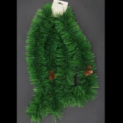 Badaboum Guirlande De Noel Feuilles Vertes Avec Pommes De Pin Online