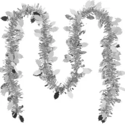 Badaboum Guirlande De Noel Feuille De Houx Argent Best