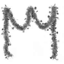 Badaboum Guirlande De Noel Flocon De Neige Etoile Argent Outlet