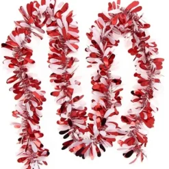 Badaboum Guirlande De Noel Goutte D'Eau Rouge Et Blanc Sale