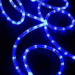 Badaboum Guirlande De Noel Led En Tube Lumineux Bleu 6 M Tres Sale