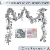 Badaboum Guirlande De Noel Pas Cher Pastille Ronde Argent / Blanc Outlet