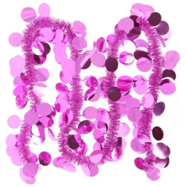 Badaboum Guirlande De Noel Pastille Ronde Rose Outlet