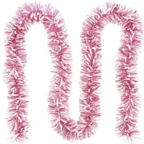 Badaboum Guirlande De Noel Scintillante Rose Best