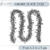 Badaboum Guirlande De Noel Toile Argent Outlet