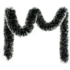 Badaboum Guirlande De Noel Verte Large Avec Bout Blanc New